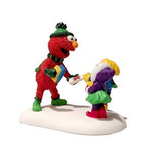 Christmas Gifts From Elmo Department 56 Figurine